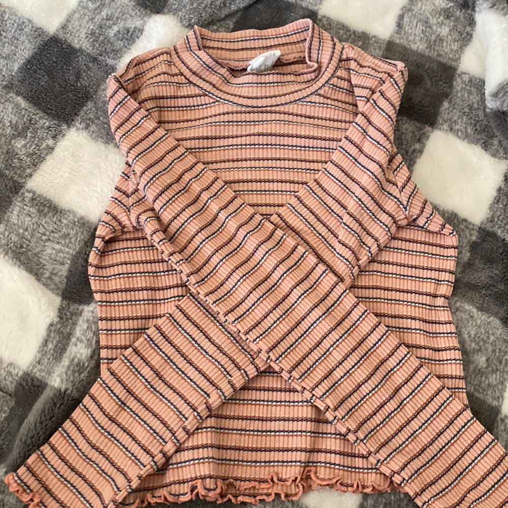 Girls ribbed shirt